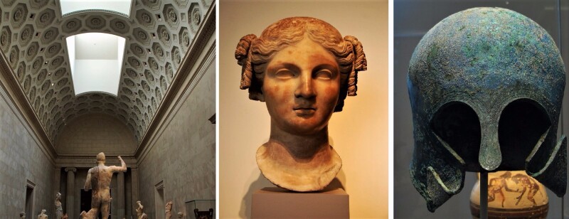 中:雕有酒神狄俄倪索斯的胜利及四季神左下:美慧三女神组雕    古罗马