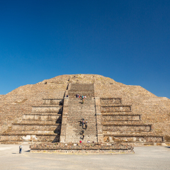 Teotihuacan Pyramid of the Moon, Mexico