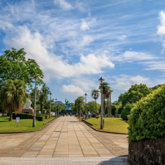 Nagasaki Peace Park, Nagasaki, Japan. 
