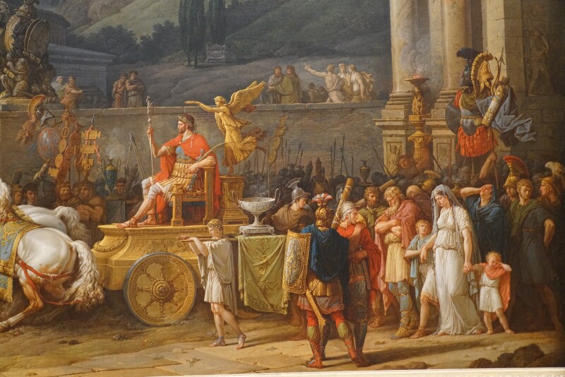 vernet (1758-1836)130*438厘米,1789年,油画背景:保卢斯是古罗马共和