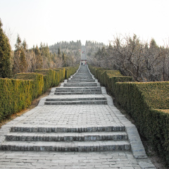 Mausoleum of the First Qin Emperor in Xian, China