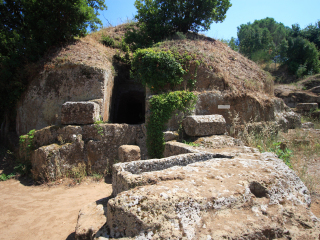 伊特鲁里亚人墓地