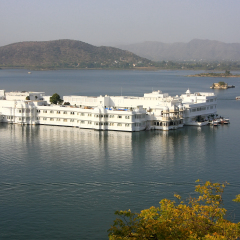 Lake Palace, Jagniwas island, Udaipur, Rajasthan, India