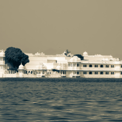 Lake palace view in Udaipur, Rajasthan