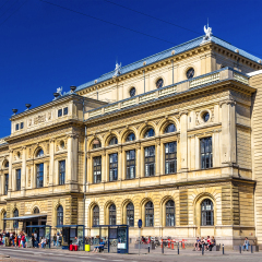 View of Royal Danish Theatre in Copenhagen