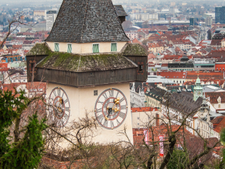 格拉茨大钟塔