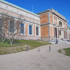 The National art Gallery of Denmark in Copenhagen on a sunny day