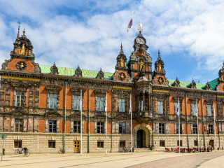 马尔默市中心广场