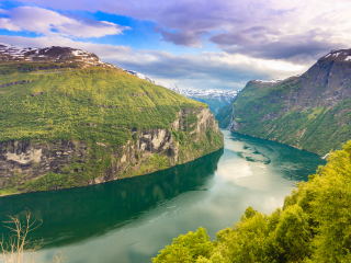 Flydalsjuvet观景台