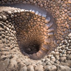 Cantalloc Aqueduct near Nazca, Peru