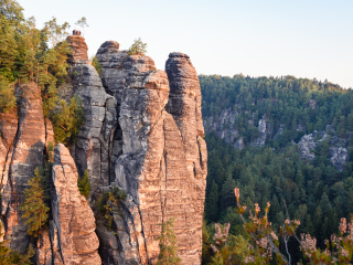 Basteigebiet风景区