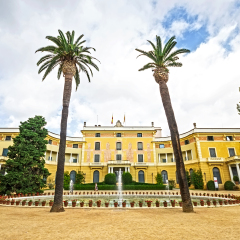 Palau Reial de Pedralbes, Barcelona, Catalonia, Spain 