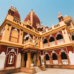 Laxmi Narayan temple or birla madir in new Delhi, India.