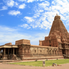 Tanjore Big Temple (Brihadeshwara Temple) in Tamil Nadu, Oldest and Tallest temple in India.