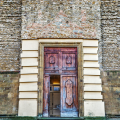 Santa Maria del Carmine main door in Florence