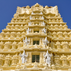 Sri Chamundeswari Temple, Chamundi Hill, Mysore, India