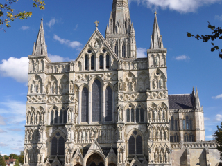 索尔兹伯里大教堂围庭