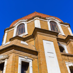 dome of the Basilica di San Lorenzo in Florence, Italy