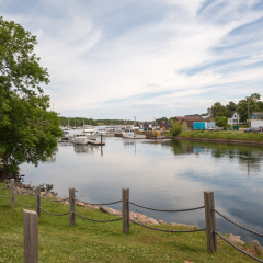 The small town of Montague on Prince Edward Island