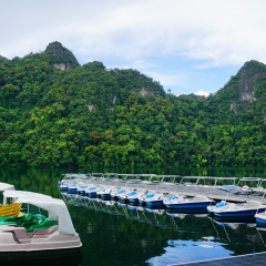 Pulau Dayang Bunting, Langkawi’s second largest uninhabited island, is easily accessible via a 15-minute boat ride from Kuah Jetty. Its name literally translates to ‘Isle of the Pregnant Maiden.