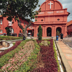 Christ Church is an 18th-century Anglican church in the city of Malacca, Malaysia. It is the oldest functioning Protestant church in Malaysia.
