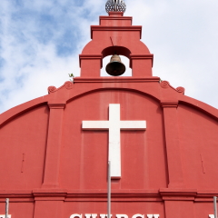 Malacca Christ Church in Malacca, Malaysia