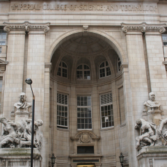 Entrance to Imperial college London