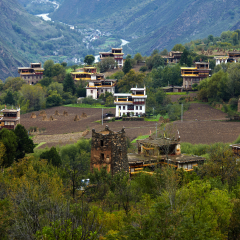 Sichuan Danba Jiaju Tibetan Village