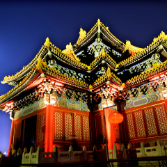 故宫夜景