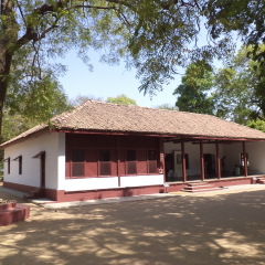 Gandhi Ashram, residence of Mahatma Gandhi in Ahmedabad,Gujarat,India