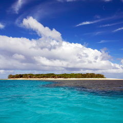 Small Tropical Island