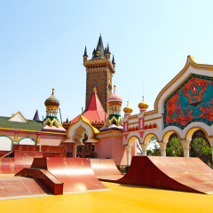 TIANJIN - MAY 17: limit movement playground, Happy Valley, on May 17, 2014, Tianjin, China.  