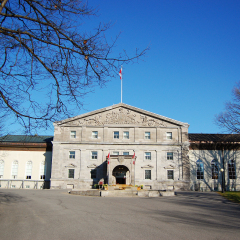 Rideau Hall is, since 1867, the official residence in Ottawa of both the Canadian monarch and the Governor General of Canada.