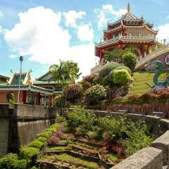 taoist temple and garden in cebu, philippines
