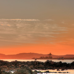 Dampier coastline in Pilbara region, Australia