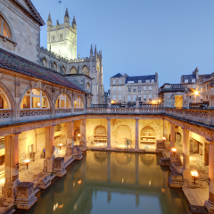 Roman baths at Avon England