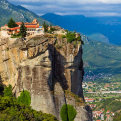 Monastery Holy Trinity , Meteora , Greece