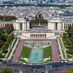 The Trocadero, site of the Palais de Chaillot, is an area of Paris, France