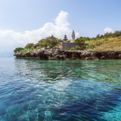 The island of bali, here the area of pemuteran, Indonesia, asia