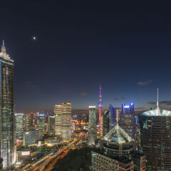 Modern Shanghai Skyline