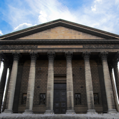  La Madeleine church, Paris, France. L'eglise Sainte-Marie-Madeleine
