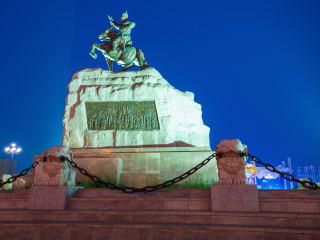 乌兰巴托中心广场