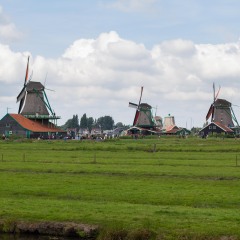 Zaanse Schans Windmills, Netherlands