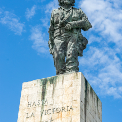 Views around the Caribbean Island of Cuba and Che Guevara Mausoleum
