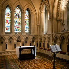 christ church cathedral at dublin ireland