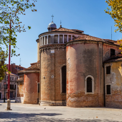 San Giacomo Apostolo - St James the Apostle church, Venice - Italy.