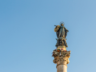 无染原罪圣母柱