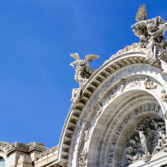 Facade of the Palace of Fine Arts (Mexico)