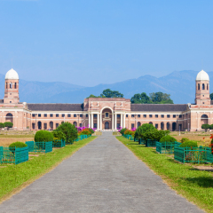 The Forest Research Institute is an institute of the Indian Council of Forestry Research and Education. It is located at Dehradun in Uttarakhand, India.