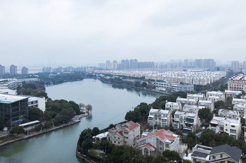 湖景房並不是金雞湖湖景哦,而是獨墅湖的湖景.